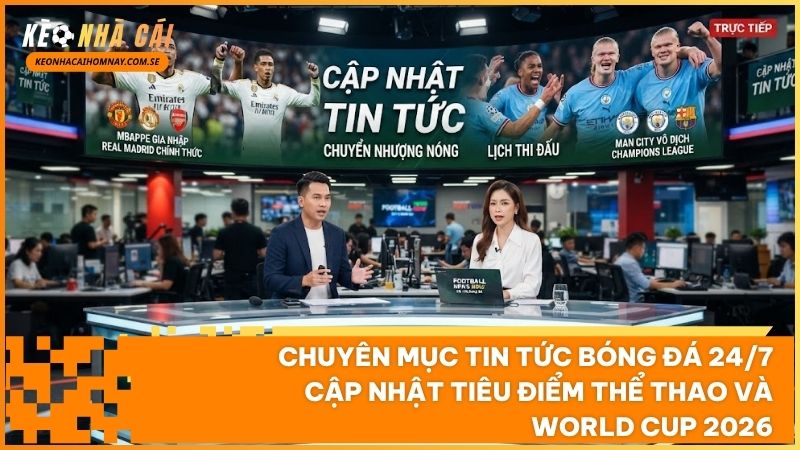 Chuyên mục Tin Tức Bóng Đá là trung tâm cập nhật chuyển nhượng, hồ sơ danh thủ và tiêu điểm World Cup
