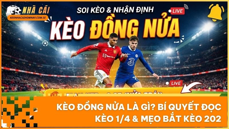 Tận dụng ưu thế của đội cửa dưới để bắt kèo đồng nửa chuẩn nhất