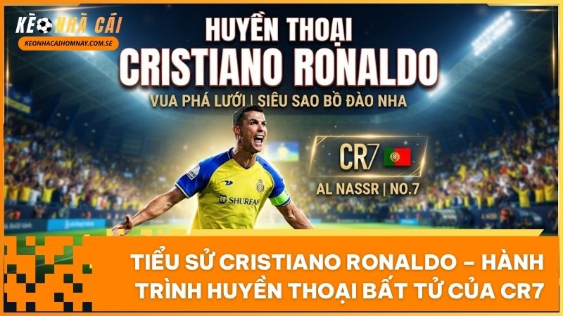 Cristiano Ronaldo biểu tượng của ý chí thép và khát khao chiến thắng bất diệt trong lịch sử bóng đá