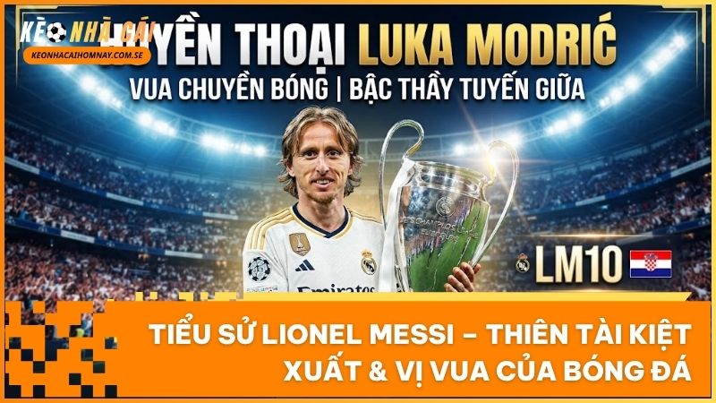 Luka Modric nhạc trưởng hào hoa biểu tượng của sự bền bỉ và đẳng cấp tuyến giữa Real Madrid
