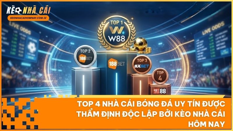 Top 4 thương hiệu nhà cái được cộng đồng cược thủ tin cậy nhất hiện nay